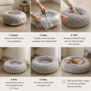 CloudNest Calming Donut Bed